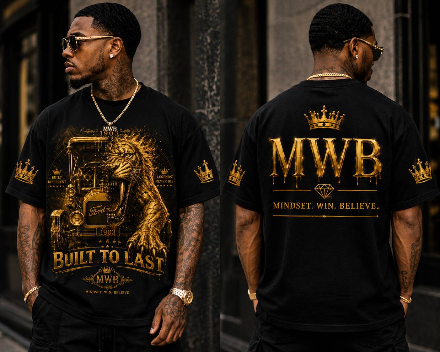 MWB Built To Last Tee