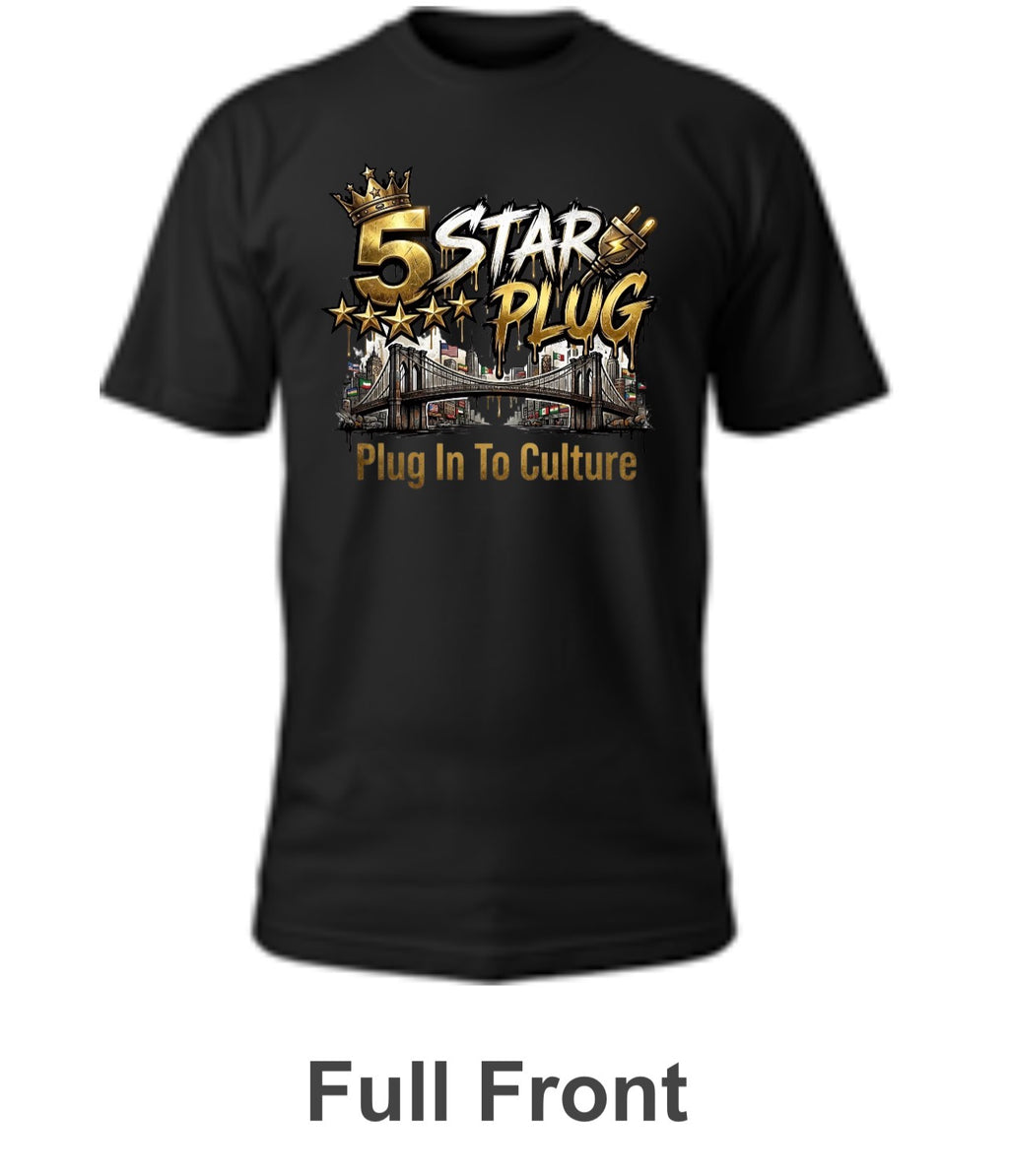 5 Star Plug City Tee — Plug In To Culture
