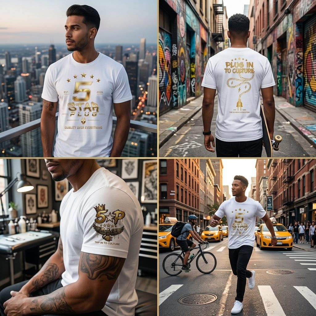 5 Star Plug Quality Over Everything Tee