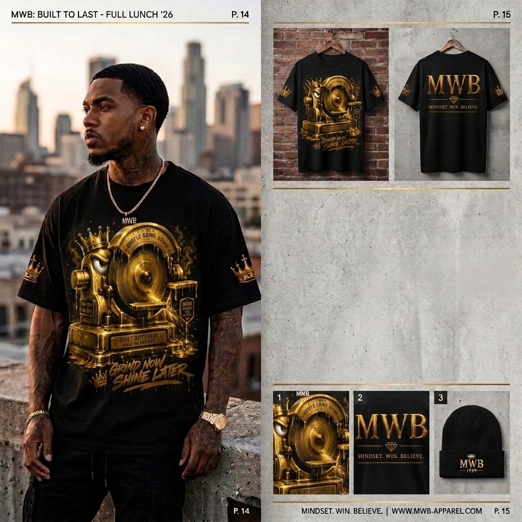 MWB Grind Now Shine Later Tee