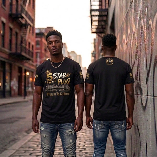 5 Star Plug City Tee — Plug In To Culture